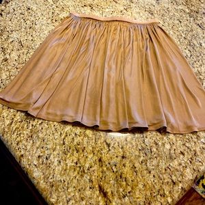 Lida Baday Silk Nordstrom designer 22in mini with elastic waist. Flirty flow.